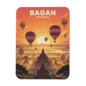 Bagan Myanmar Travel マグネット (縦)