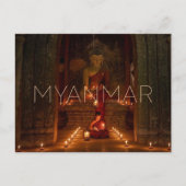 Bagan, Myanmar Travel Postcard ポストカード (正面)