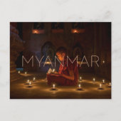 Bagan, Myanmar Travel Postcard ポストカード (正面)