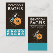 Bagel Loyalty Punch Card ロイヤリティカード (正面/裏面)