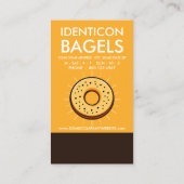 Bagel Loyalty Punch Card ロイヤリティカード (裏面)