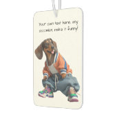 Baggy Clothes Dachshund カーエアーフレッシュナー (左)