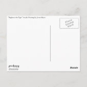 Bagheeraのタイガーのポストカ絵画ージ ポストカード (裏面)