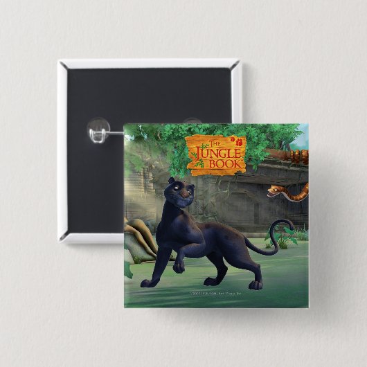 Bagheera 3 缶バッジ (正面&裏面)