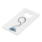 Bagless掃除機 クレジットカード栓抜き (正面アングル)