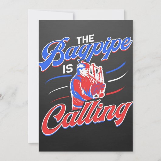 Bagpipeミュージックプレーヤー 案内状 (正面)