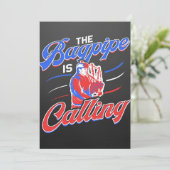 Bagpipeミュージックプレーヤー 案内状 (スタンド正面)