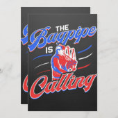 Bagpipeミュージックプレーヤー 案内状 (正面/裏面)