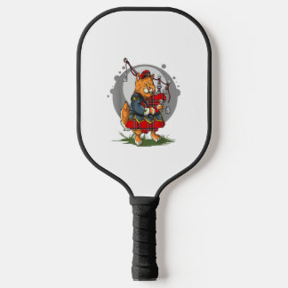 Bagpipe Cat 遊's Bagpipesスコティッシュミュージックキットン ピックルボールラケット