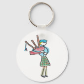 Bagpipe Playing キーホルダー (裏面)