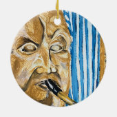 Bagpiper セラミックオーナメント (裏面)