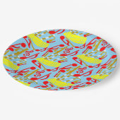 Bagpipesミュージックノート ペーパープレート (アングル)