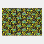 Bagpipesミュージックノート ラッピングペーパーシート (正面3)