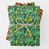 Bagpipesミュージックノート ラッピングペーパーシート (インサイチュ)