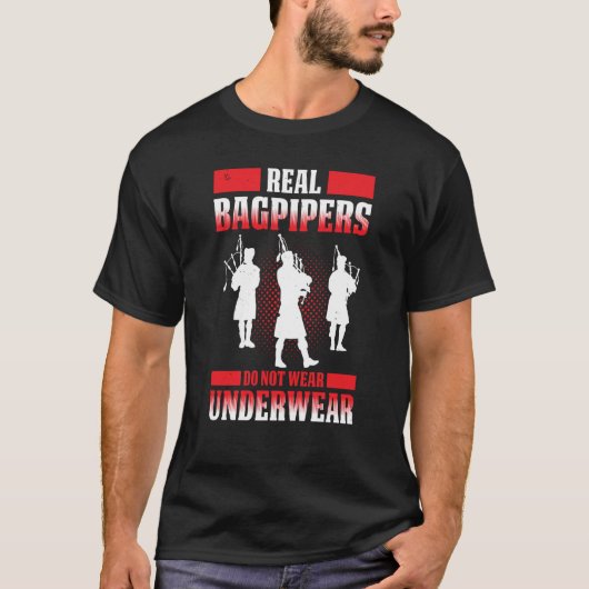 Bagpipes For Bagpiperist Bagpipe Player Bagpiping  Tシャツ (正面)