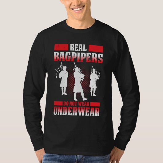 Bagpipes For Bagpiperist Bagpipe Player Bagpiping  Tシャツ (正面)