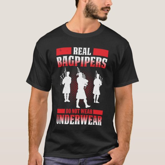 Bagpipes For Bagpiperist Bagpipe Player Bagpiping Tシャツ (正面)