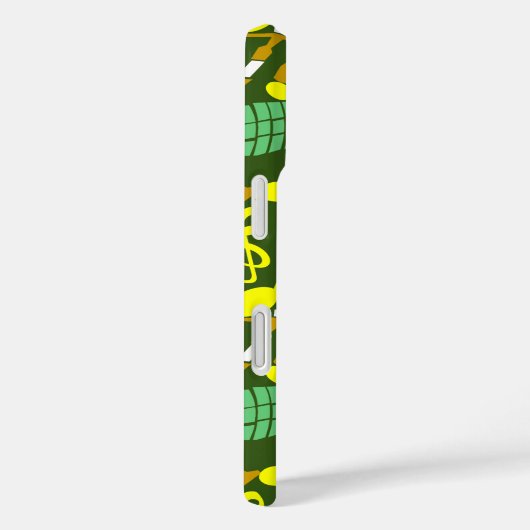 Bagpipes Yellow Music Notes Case-Mate iPhoneケース (裏面 / 右)