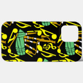 Bagpipes Yellow Music Notes Case-Mate iPhoneケース (裏面 (横))