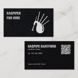 Bagpipingスキャンコード 名刺