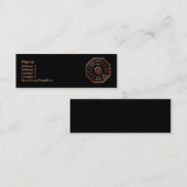 Baguaのプロフィールカード スキニー名刺 (正面/裏面)