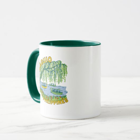 Baguio City Philippines Coffee Mug マグカップ (正面左)