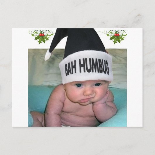 Bahのばかばかしいクリスマスの最低!! シーズンポストカード (正面)