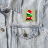 bahの詐欺のクリスマス 缶バッジ (インサイチュ)
