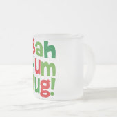 Bahの詐欺 フロストグラスマグカップ (正面右)