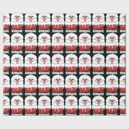 Bahばかばかしいアンチクリスマスのクリスマスの包装紙 ラッピングペーパー