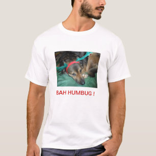 Bahばかばかしい犬の小犬のクリスマスのワイシャツのTシャツ Tシャツ