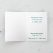 Bah! ばかばかしい! -猫の休日の挨拶状 シーズンカード (内部)