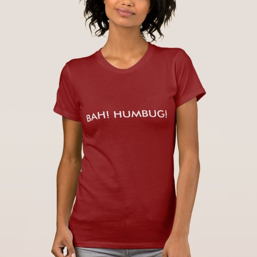 BAH! ばかばかしい! Tシャツ (正面)