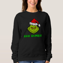 Bah Humbug スクルージ エッセンシャル クリスマス カートゥーン スウェットシャツ