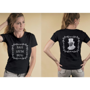 Bah Humbug スクロージ ディケンズ クリスマスキャロル トライブレンドTシャツ