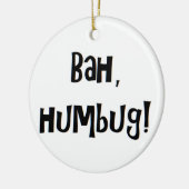 bah humbug セラミックオーナメント (左)