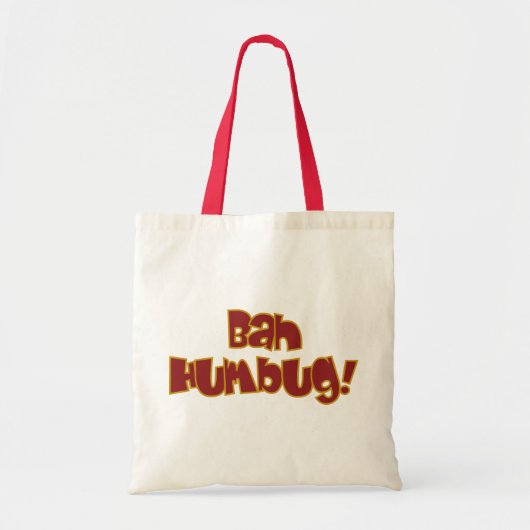 BAH HUMBUG!バッグ – 選択スタイル&カラー トートバッグ (正面)