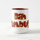 BAH HUMBUG!マグカップ – スタイルとカラーを選択 マグカップ (中央)