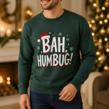 Bah Humbug 面白い サラスティック 怒りん坊 クリスマス 冬の休日