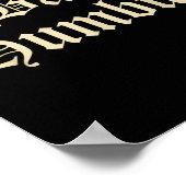 Bah Humbug - Funny Alternative Mpy Christmas Fun D ポスター (角)