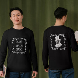 Bah Humbug Scrooge Dickens Christmas Carol スウェットシャツ