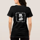 Bah Humbug Scrooge Dickens Christmas Carol トライブレンドTシャツ (裏面)