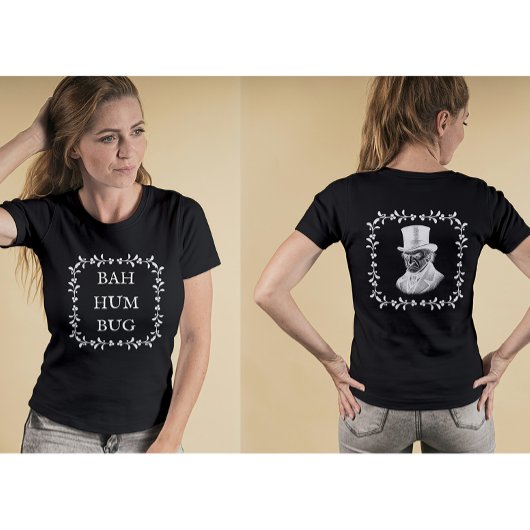 Bah Humbug Scrooge Dickens Christmas Carol トライブレンドTシャツ