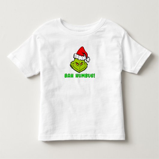 Bah Humbug Scrooge Essential Christmas Cartoon トドラーTシャツ (正面)
