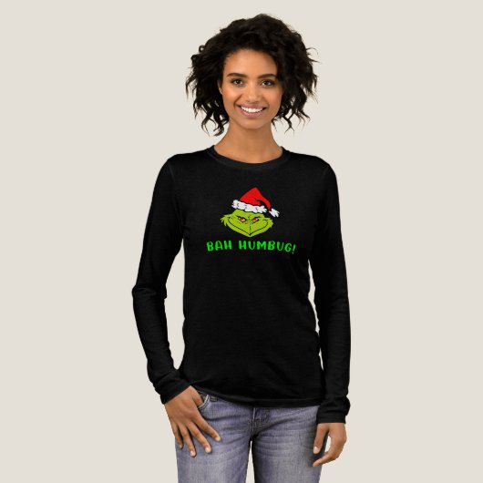 Bah Humbug Scrooge Essential Christmas Cartoon トライブレンドTシャツ (正面全体)