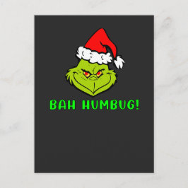 Bah Humbug Scrooge Essential Christmas Cartoon ポストカード