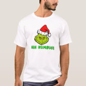 Bah Humbug Scrooge Essential Christmas Cartoon Tシャツ (正面)