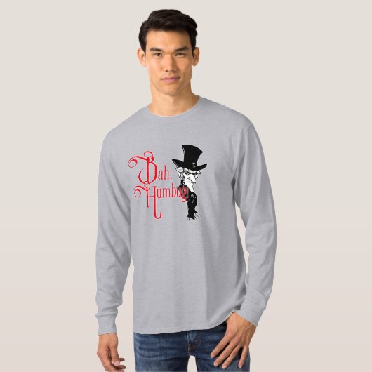 Bah Humbug Scrooge Essential T-Shirt Tシャツ (正面フル)