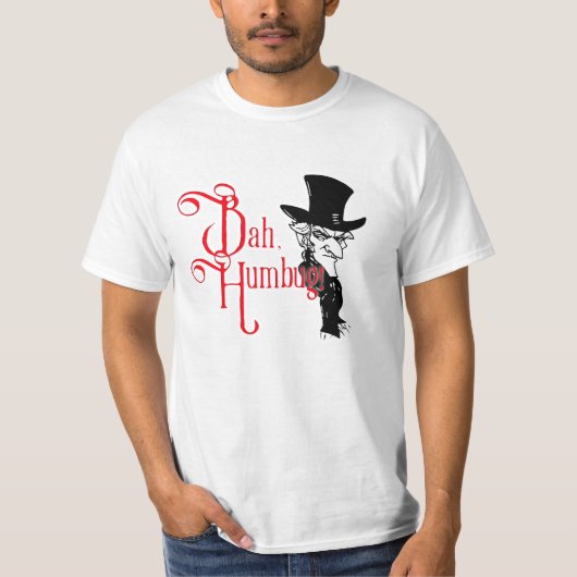 Bah Humbug Scrooge Essential T-Shirt Tシャツ (正面)