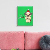 Bah Humpug! 1 キャンバスプリント (インサイチュ (リビング))